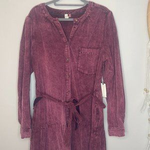 Anthropologie Corduroy Dress